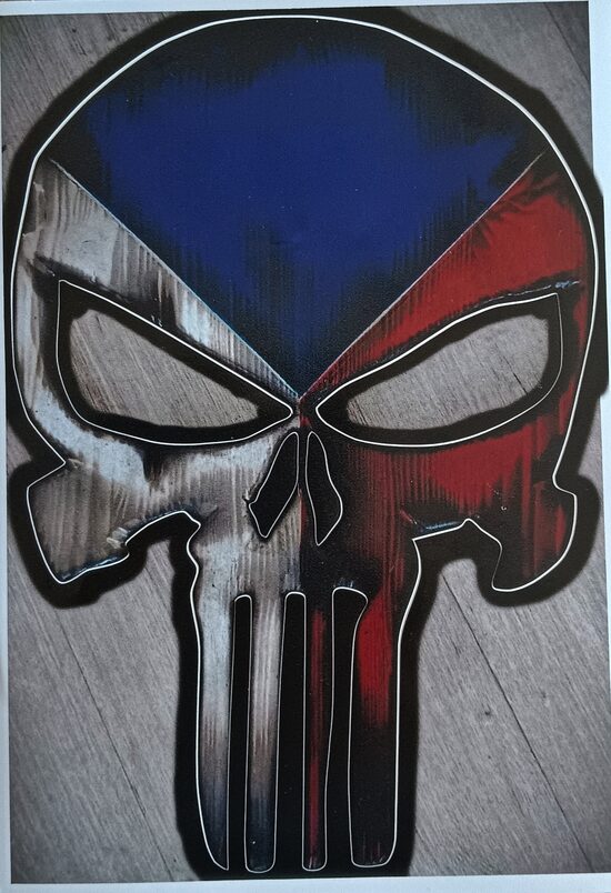 Lebka Punisher CZ